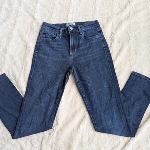 Agolde Sophie High Rise Skinny Crop Dark Wash Jeans size 26 style A018-1044